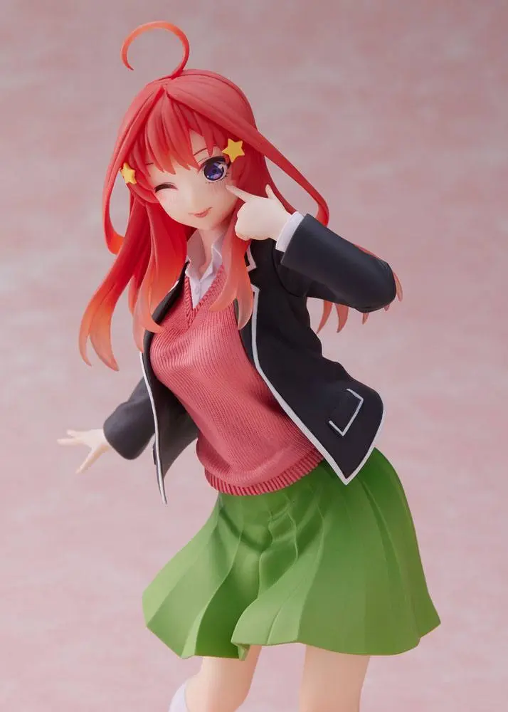 The Quintessential Quintuplets PVC Figure Itsuki Nakano Uniform Ver. Renewal Edition 18 cm product photo