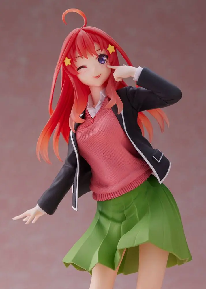 The Quintessential Quintuplets PVC Figure Itsuki Nakano Uniform Ver. Renewal Edition 18 cm product photo