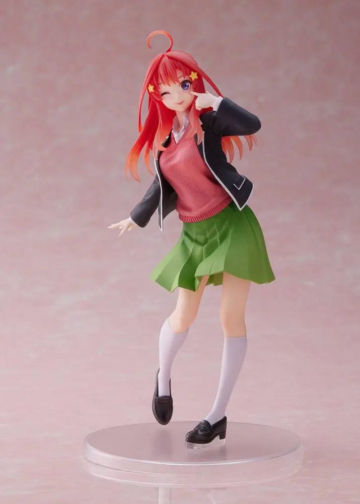 The Quintessential Quintuplets PVC Figure Itsuki Nakano Uniform Ver. Renewal Edition 18 cm product photo