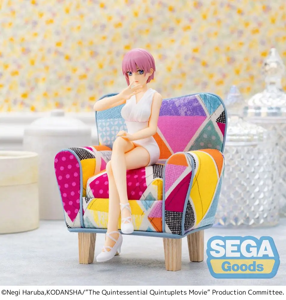 The Quintessential Quintuplets Movie PM Perching PVC Statue Ichika Nakano 14 cm product photo