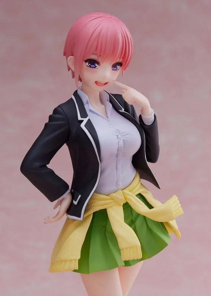 The Quintessential Quintuplets PVC Statue Nakano Ichika Uniform Ver. Renewal 20 cm termékfotó