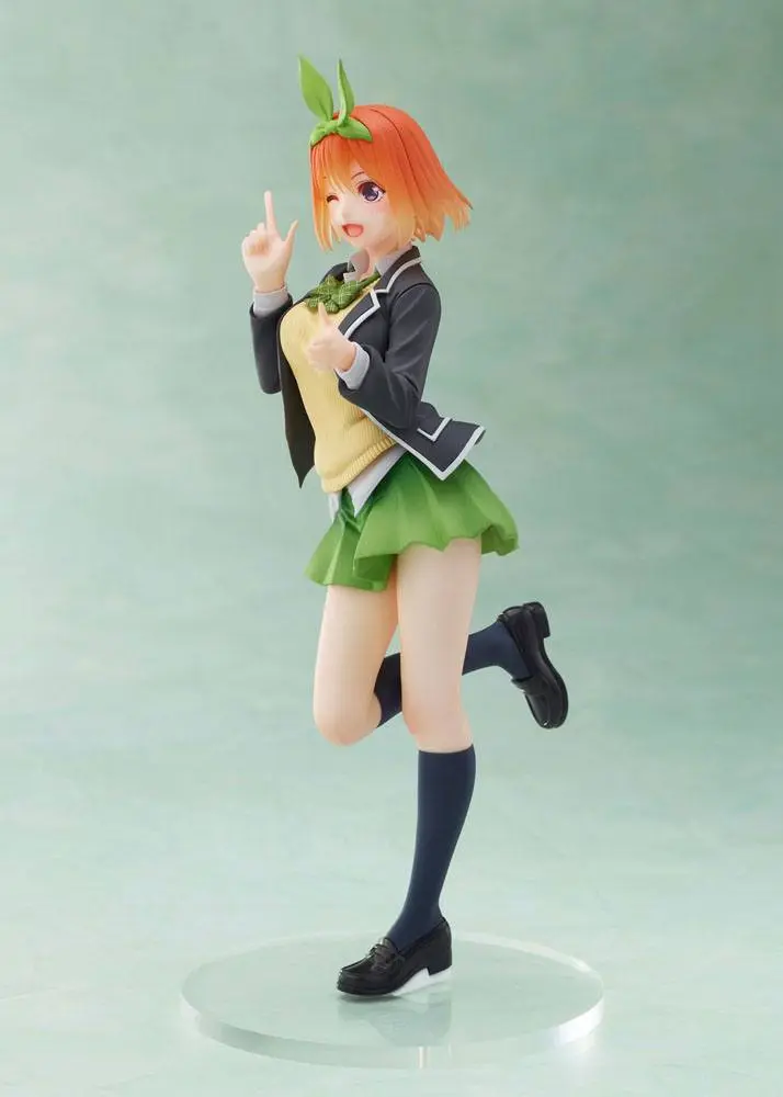 The Quintessential Quintuplets PVC Statue Nakano Yotsuba Uniform Ver. 20 cm product photo