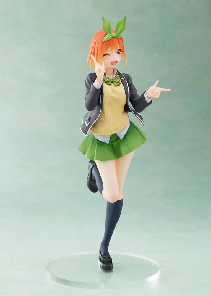 The Quintessential Quintuplets PVC Statue Nakano Yotsuba Uniform Ver. 20 cm product photo