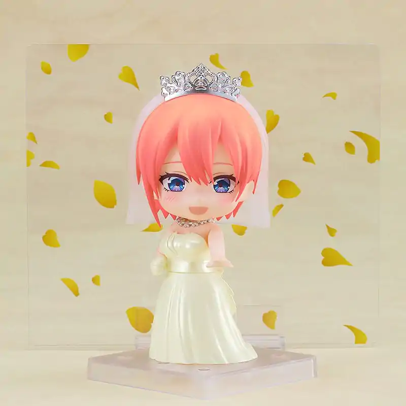 The Quintessential Quintuplets Nendoroid Action Figure Ichika Nakano: Wedding Dress Ver. 10 cm termékfotó