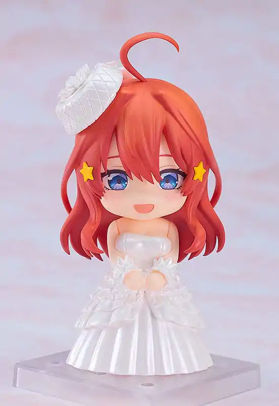 The Quintessential Quintuplets Nendoroid Action Figure Itsuki Nakano: Wedding Dress Ver. 10 cm product photo