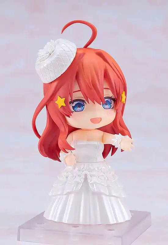 The Quintessential Quintuplets Nendoroid Action Figure Itsuki Nakano: Wedding Dress Ver. 10 cm product photo