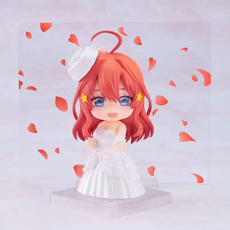 The Quintessential Quintuplets Nendoroid Action Figure Itsuki Nakano: Wedding Dress Ver. 10 cm product photo
