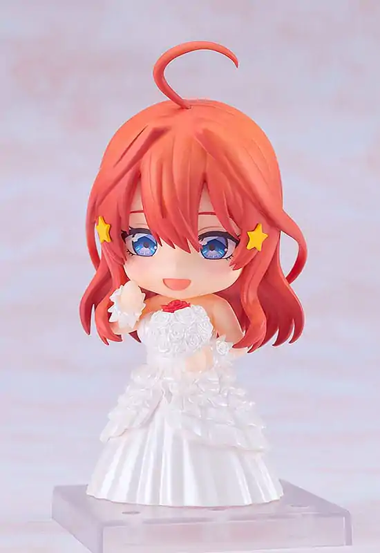 The Quintessential Quintuplets Nendoroid Action Figure Itsuki Nakano: Wedding Dress Ver. 10 cm product photo