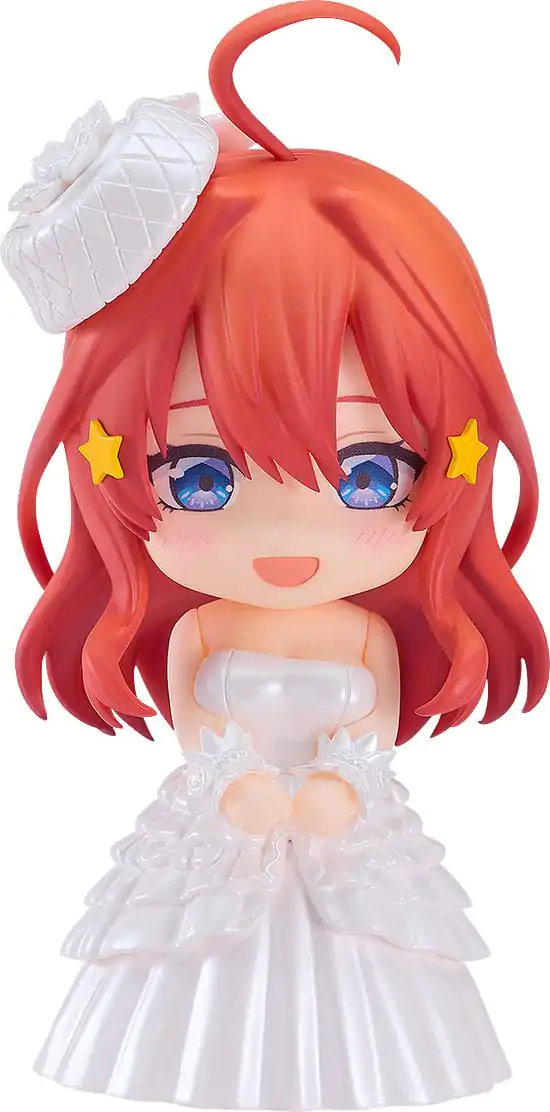 The Quintessential Quintuplets Nendoroid Action Figure Itsuki Nakano: Wedding Dress Ver. 10 cm product photo