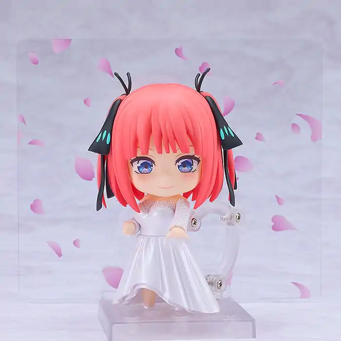 The Quintessential Quintuplets Nendoroid Action Figure Nino Nakano: Wedding Dress Ver. 10 cm termékfotó