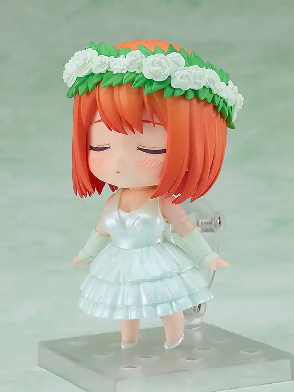 The Quintessential Quintuplets Nendoroid Action Figure Yotsuba Nakano: Wedding Dress Ver. 10 cm termékfotó