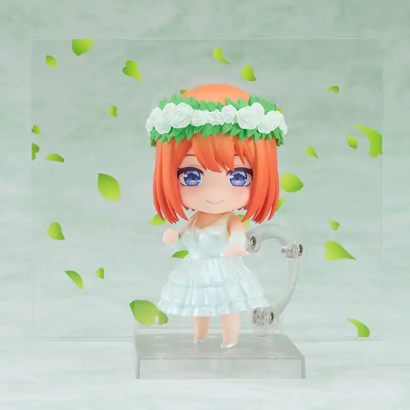 The Quintessential Quintuplets Nendoroid Action Figure Yotsuba Nakano: Wedding Dress Ver. 10 cm termékfotó