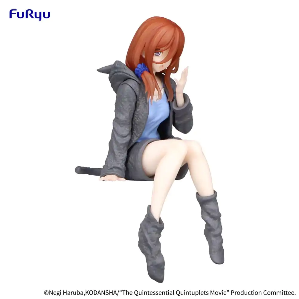 The Quintessential Quintuplets Noodle Stopper PVC Statue Miku Nakano Loungewear Ver. 14 cm product photo