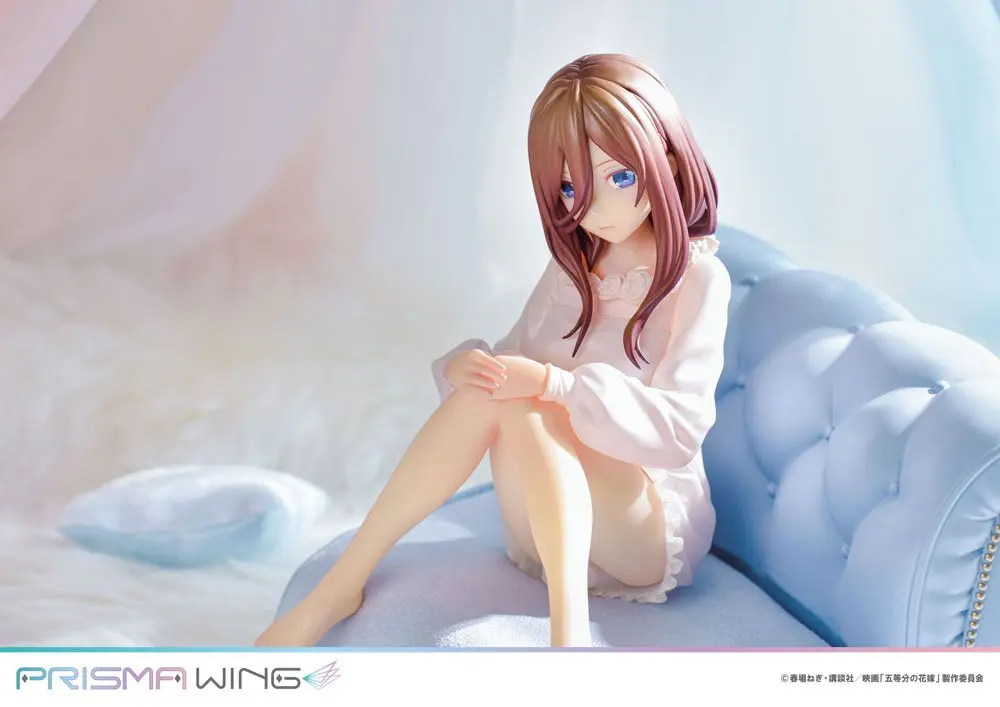 The Quintessential Quintuplets Prisma Wing PVC Statue 1/7 Miku Nakano 16 cm product photo