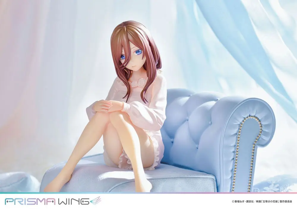 The Quintessential Quintuplets Prisma Wing PVC Statue 1/7 Miku Nakano 16 cm product photo