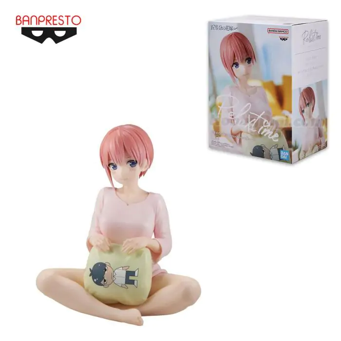 The Quintessential Quintuplets Relax time Ichika Nakano figure 12cm termékfotó