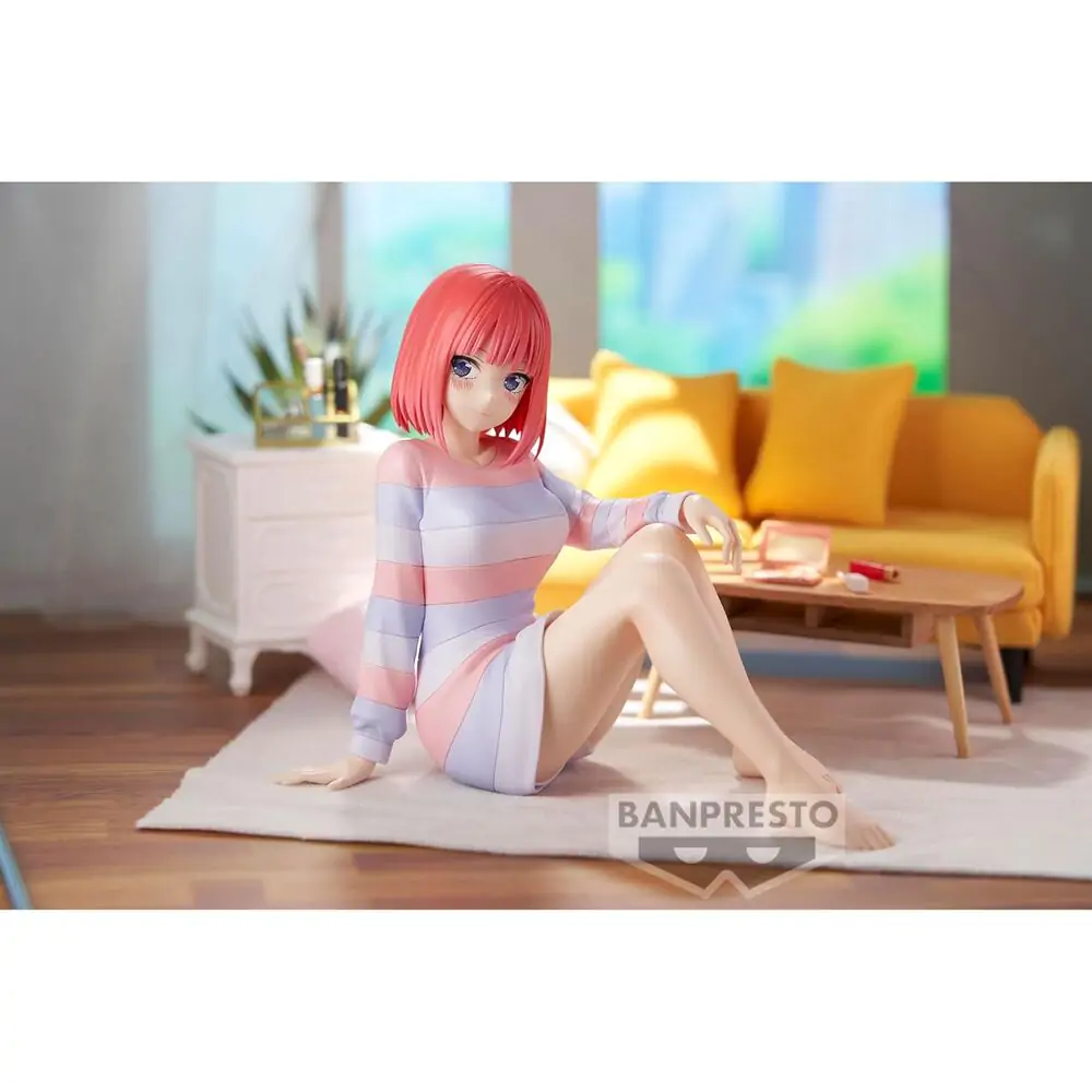 The Quintessential Quintuplets Relax time Nino Nakano figure 12cm termékfotó