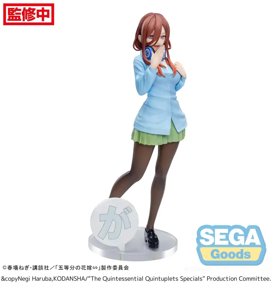 The Quintessential Quintuplets Specials Luminasta PVC Statue Miku Nakano 20 cm product photo