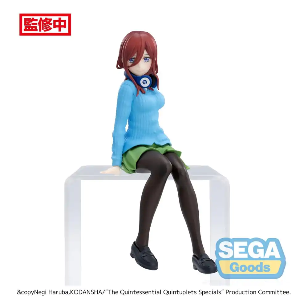 The Quintessential Quintuplets Specials PM Perching PVC Statue Miku Nakano 14 cm product photo