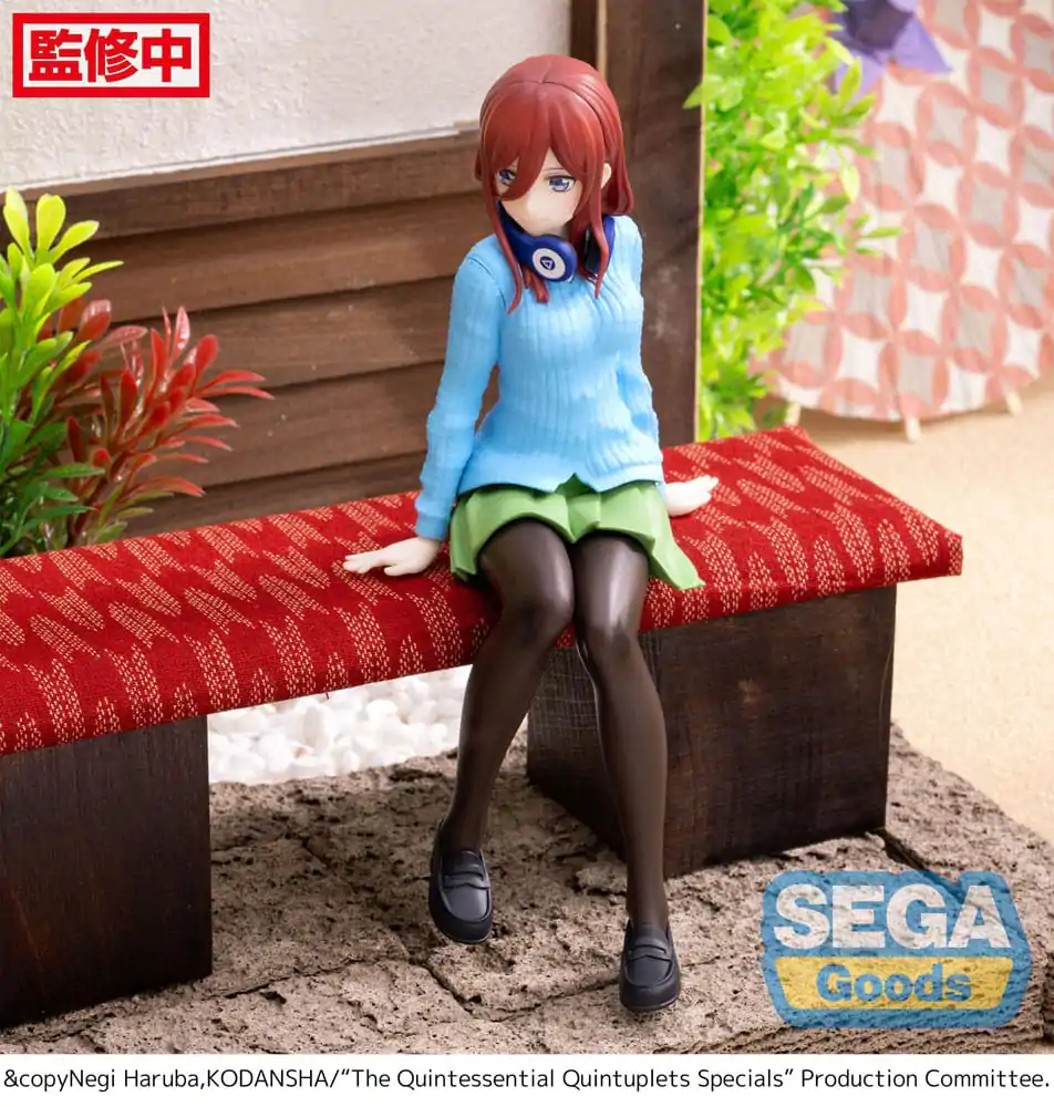 The Quintessential Quintuplets Specials PM Perching PVC Statue Miku Nakano 14 cm product photo