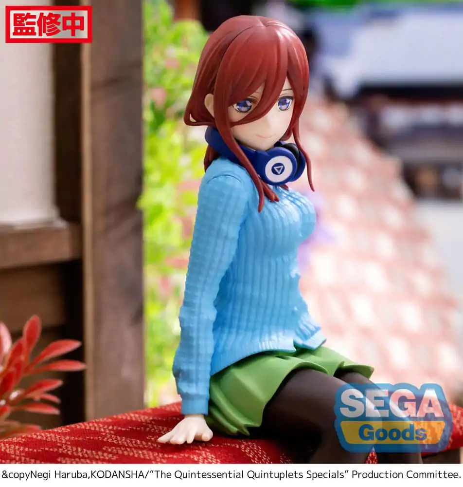 The Quintessential Quintuplets Specials PM Perching PVC Statue Miku Nakano 14 cm product photo
