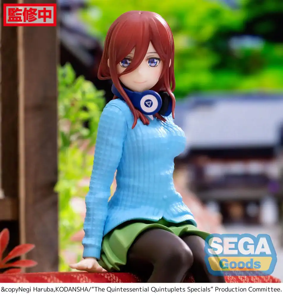The Quintessential Quintuplets Specials PM Perching PVC Statue Miku Nakano 14 cm product photo