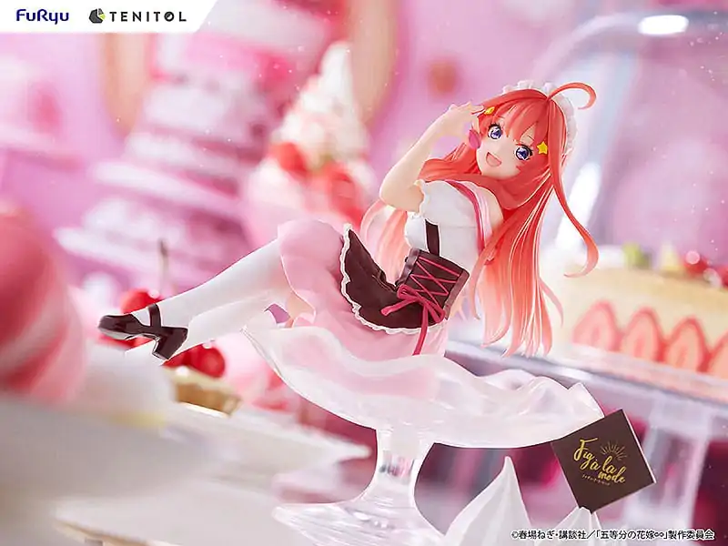 The Quintessential Quintuplets Tenitol Fig a la mode PVC Statue Itsuki Nakano 12 cm termékfotó