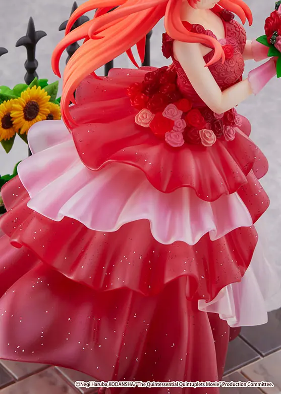The Quintessential Quintuplets: The Movie PVC Statue 1/7 Itsuki Nakano Floral Dress Ver. 23 cm product photo