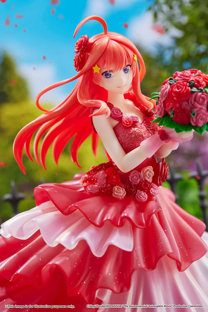 The Quintessential Quintuplets: The Movie PVC Statue 1/7 Itsuki Nakano Floral Dress Ver. 23 cm product photo