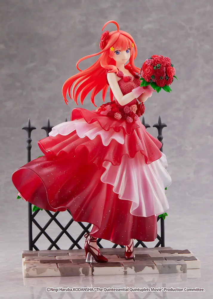 The Quintessential Quintuplets: The Movie PVC Statue 1/7 Itsuki Nakano Floral Dress Ver. 23 cm product photo