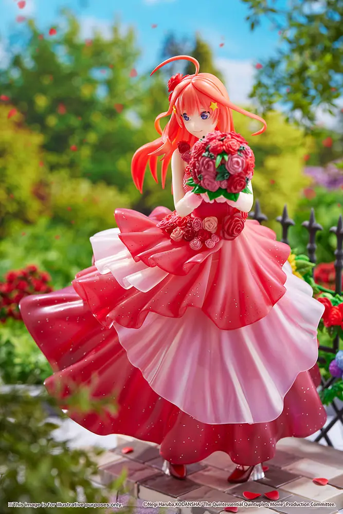 The Quintessential Quintuplets: The Movie PVC Statue 1/7 Itsuki Nakano Floral Dress Ver. 23 cm product photo