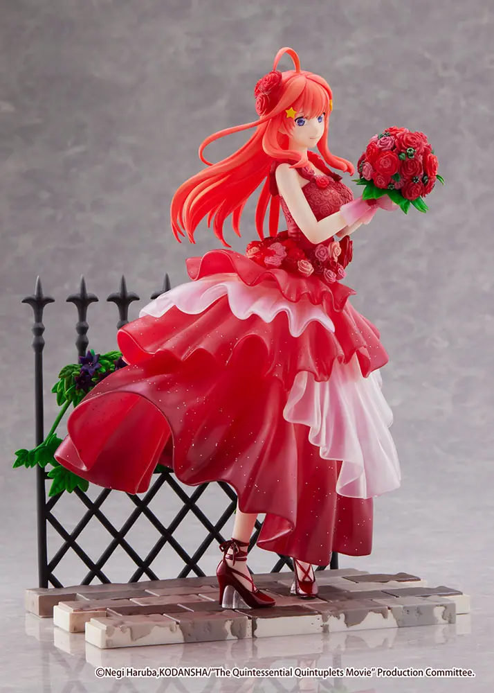 The Quintessential Quintuplets: The Movie PVC Statue 1/7 Itsuki Nakano Floral Dress Ver. 23 cm product photo