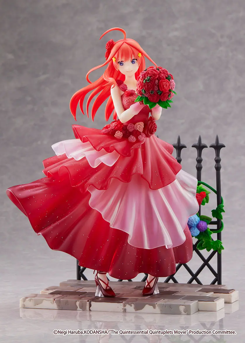 The Quintessential Quintuplets: The Movie PVC Statue 1/7 Itsuki Nakano Floral Dress Ver. 23 cm product photo