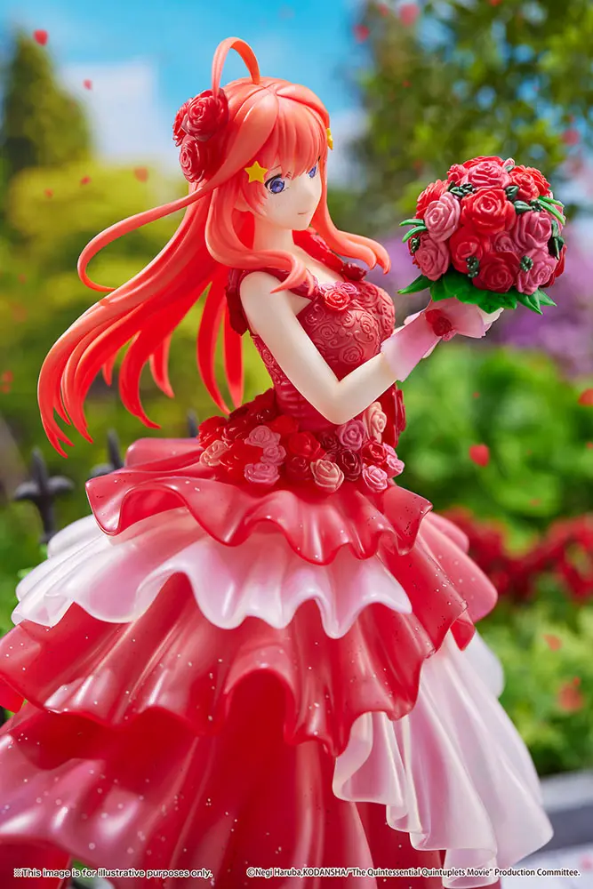 The Quintessential Quintuplets: The Movie PVC Statue 1/7 Itsuki Nakano Floral Dress Ver. 23 cm product photo
