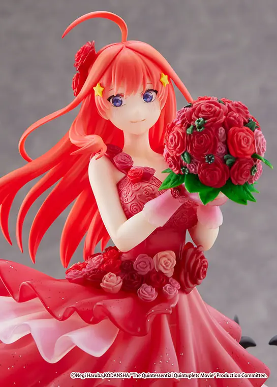 The Quintessential Quintuplets: The Movie PVC Statue 1/7 Itsuki Nakano Floral Dress Ver. 23 cm product photo