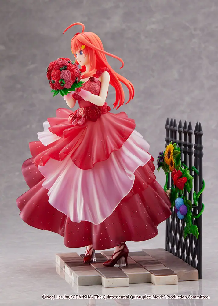 The Quintessential Quintuplets: The Movie PVC Statue 1/7 Itsuki Nakano Floral Dress Ver. 23 cm product photo