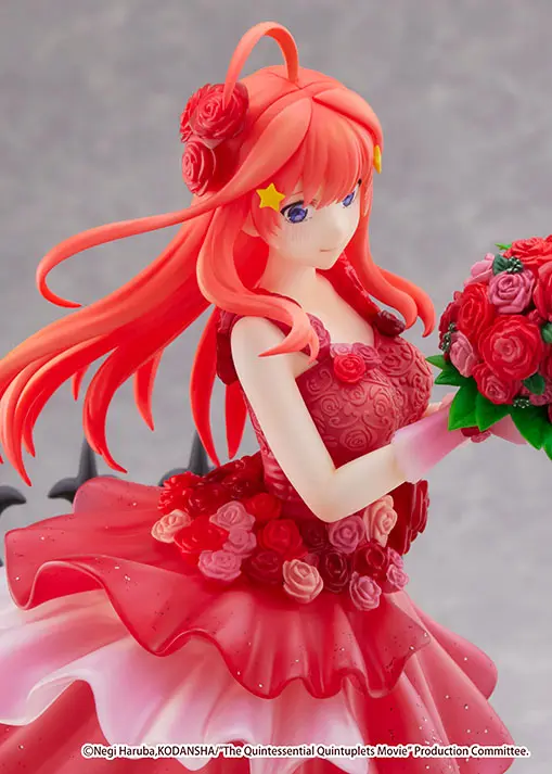 The Quintessential Quintuplets: The Movie PVC Statue 1/7 Itsuki Nakano Floral Dress Ver. 23 cm product photo