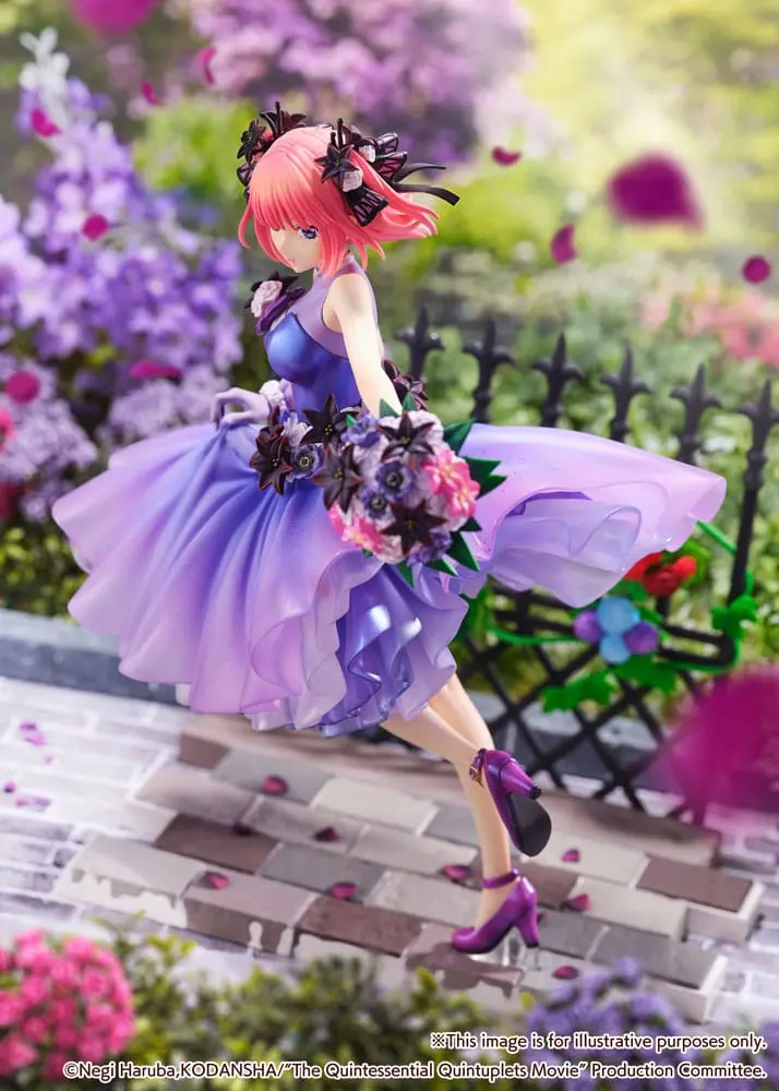 The Quintessential Quintuplets: The Movie PVC Statue 1/7 Nino Nakano Floral Dress Ver. 25 cm termékfotó