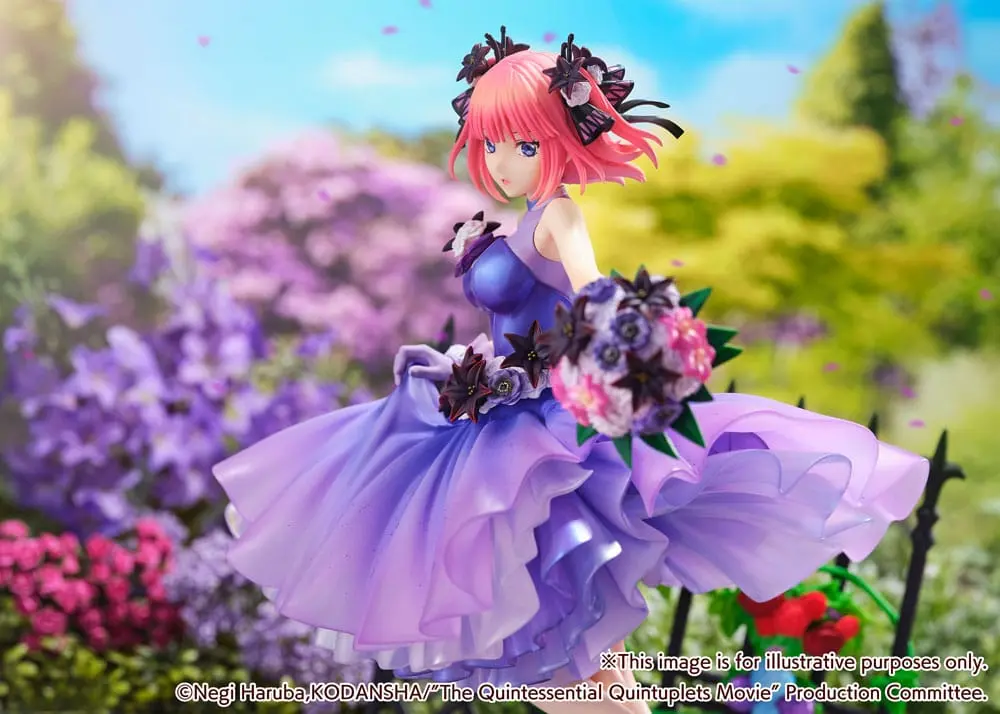 The Quintessential Quintuplets: The Movie PVC Statue 1/7 Nino Nakano Floral Dress Ver. 25 cm termékfotó