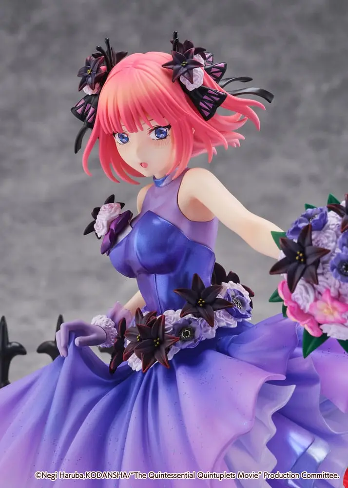 The Quintessential Quintuplets: The Movie PVC Statue 1/7 Nino Nakano Floral Dress Ver. 25 cm termékfotó