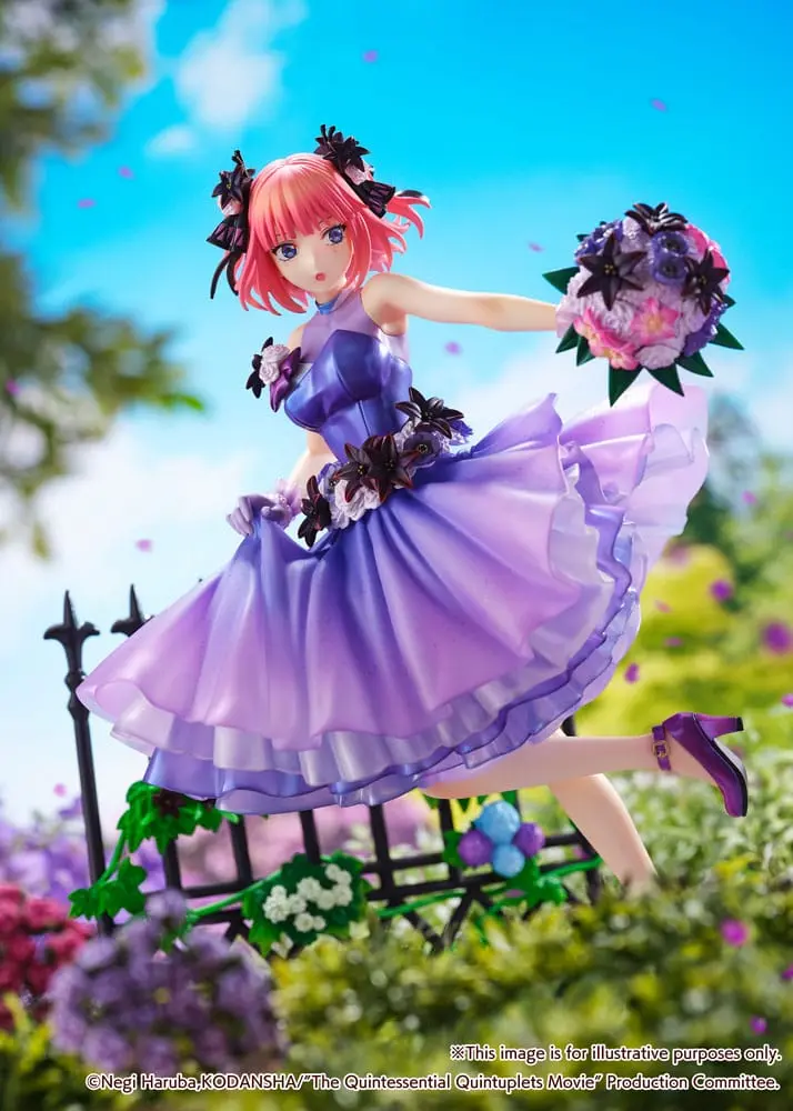 The Quintessential Quintuplets: The Movie PVC Statue 1/7 Nino Nakano Floral Dress Ver. 25 cm termékfotó