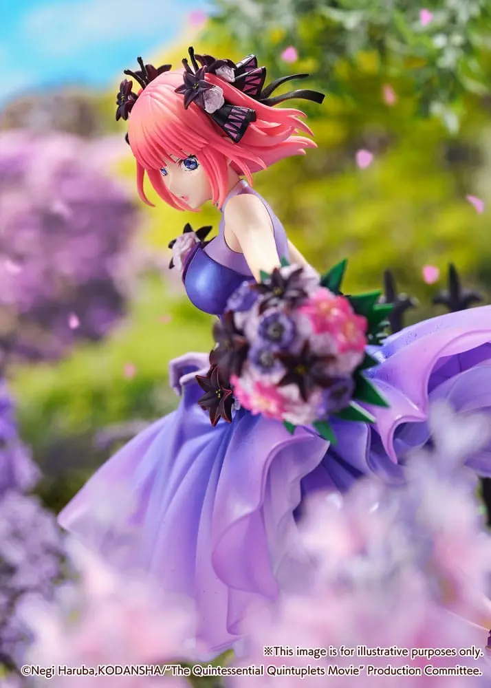 The Quintessential Quintuplets: The Movie PVC Statue 1/7 Nino Nakano Floral Dress Ver. 25 cm termékfotó