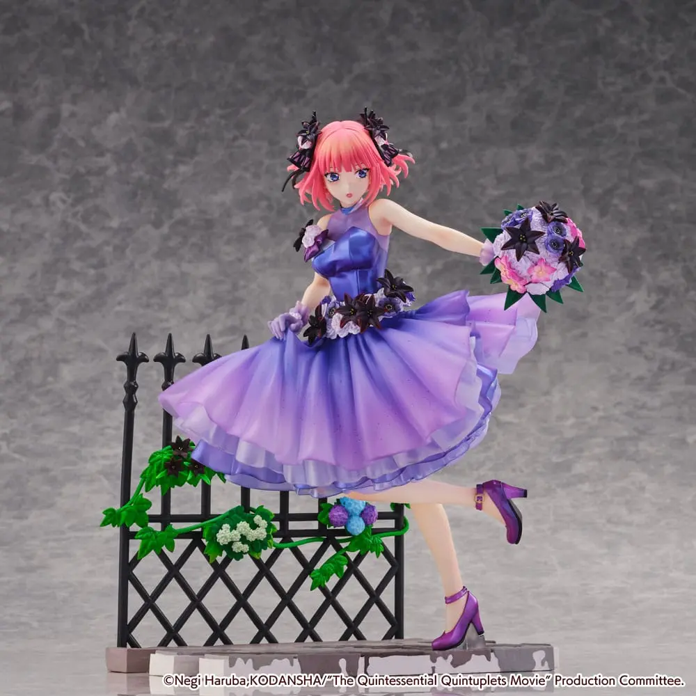 The Quintessential Quintuplets: The Movie PVC Statue 1/7 Nino Nakano Floral Dress Ver. 25 cm termékfotó