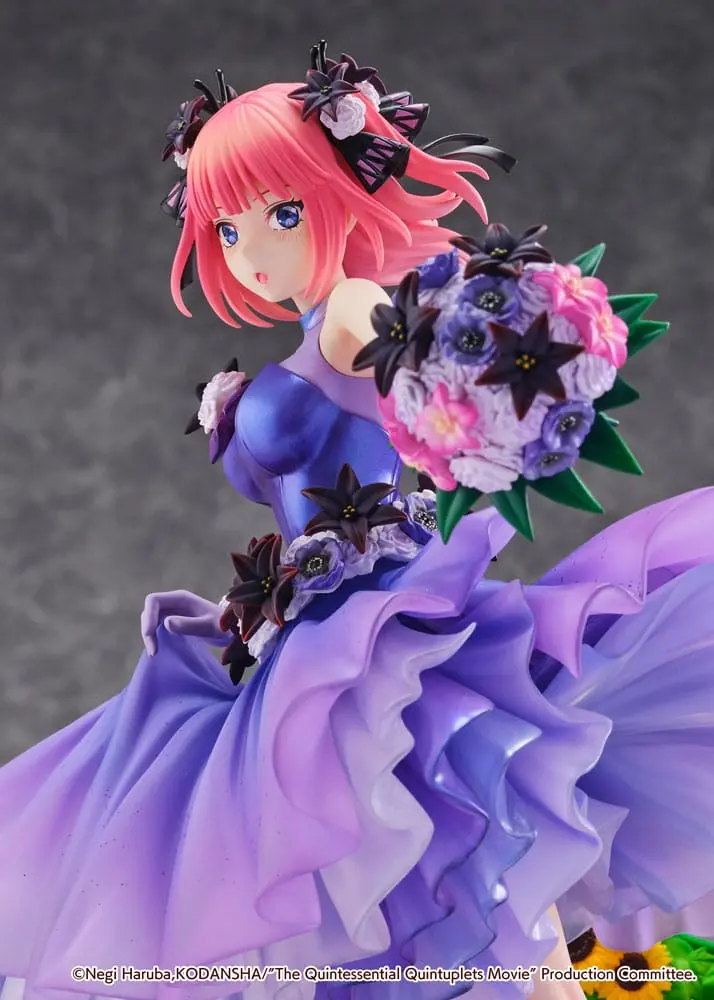 The Quintessential Quintuplets: The Movie PVC Statue 1/7 Nino Nakano Floral Dress Ver. 25 cm termékfotó