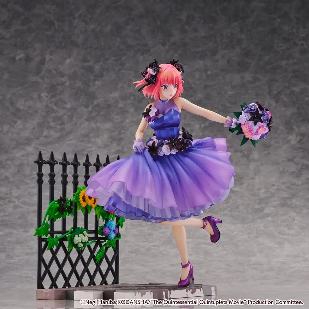 The Quintessential Quintuplets: The Movie PVC Statue 1/7 Nino Nakano Floral Dress Ver. 25 cm termékfotó