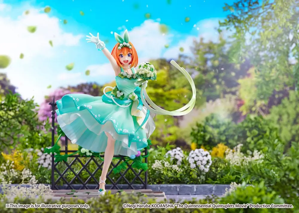 The Quintessential Quintuplets: The Movie PVC Statue 1/7 Yotsuba Nakano Floral Dress Ver. 26 cm termékfotó