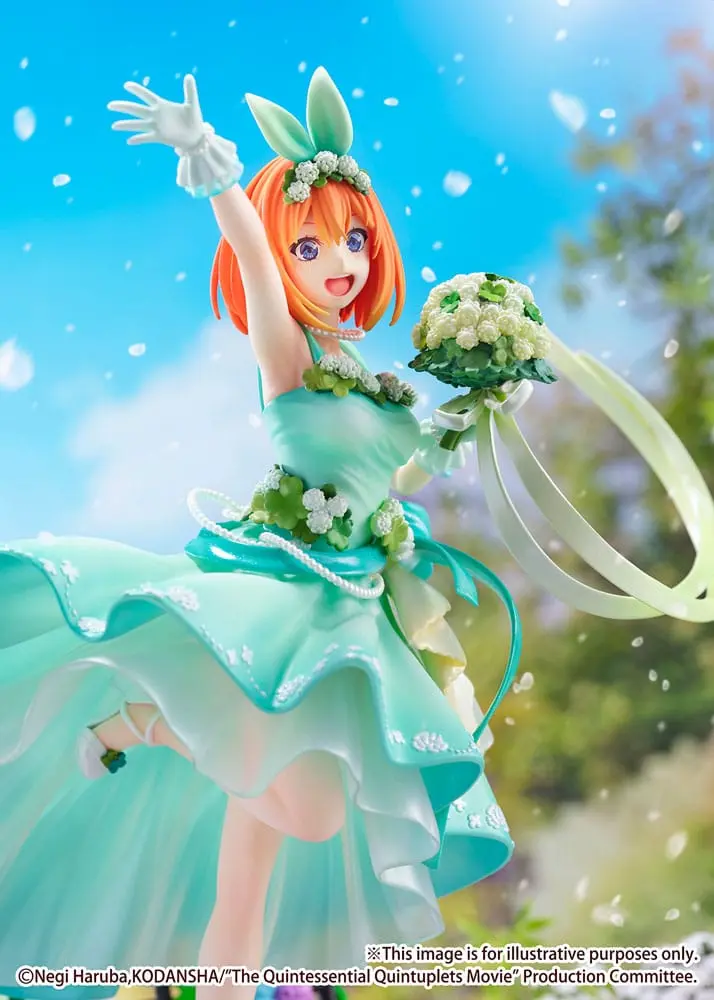 The Quintessential Quintuplets: The Movie PVC Statue 1/7 Yotsuba Nakano Floral Dress Ver. 26 cm termékfotó