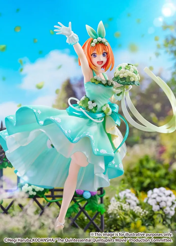 The Quintessential Quintuplets: The Movie PVC Statue 1/7 Yotsuba Nakano Floral Dress Ver. 26 cm termékfotó