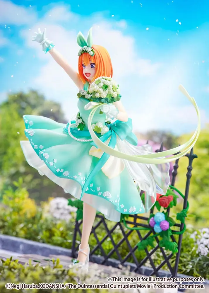 The Quintessential Quintuplets: The Movie PVC Statue 1/7 Yotsuba Nakano Floral Dress Ver. 26 cm termékfotó