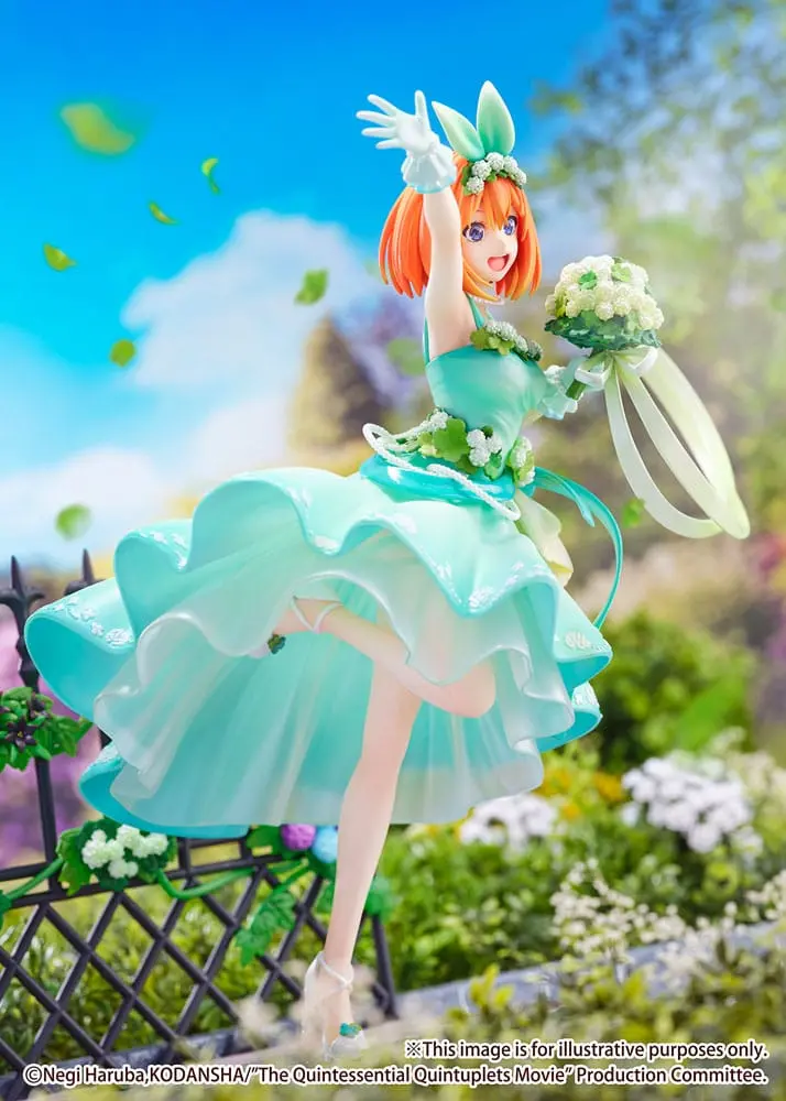 The Quintessential Quintuplets: The Movie PVC Statue 1/7 Yotsuba Nakano Floral Dress Ver. 26 cm termékfotó